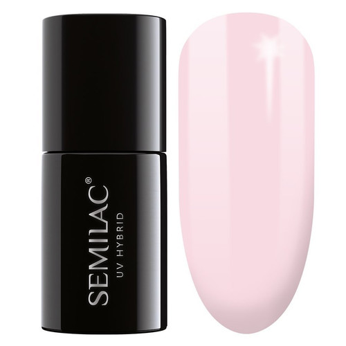 SEMILAC Hybrid Gel Polish 052 Pink Opal - Transparent - 7 ml