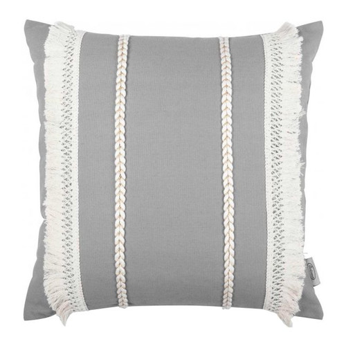 Cushion Boho 45 x 45 cm, grey