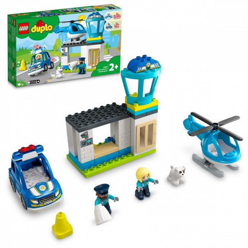 LEGO Duplo Police Station & Helicopter 2+