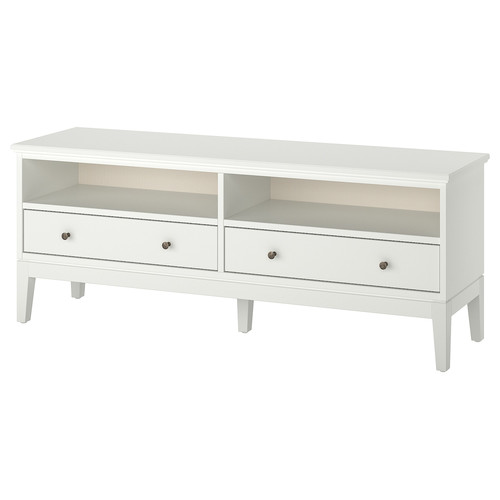 IDANÄS TV bench, white, 162x40x63 cm