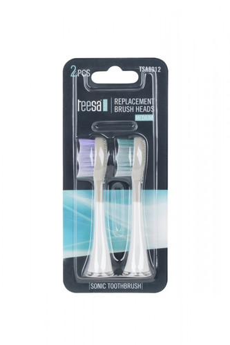 Teesa Replacement Brush Heads Soft 2pcs