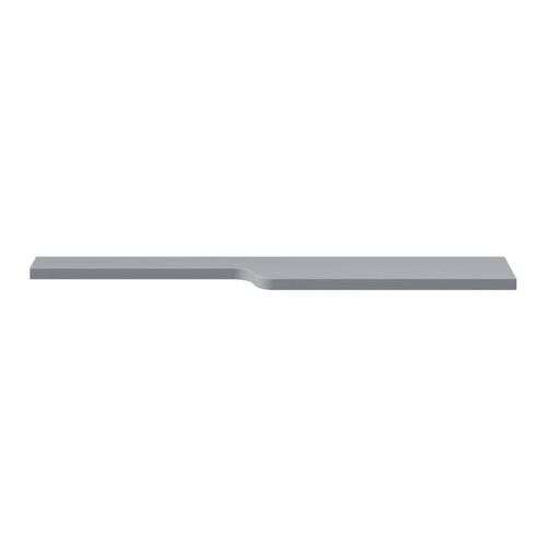 GoodHome Decorative Shelf Himalia 105x15 cm, grey