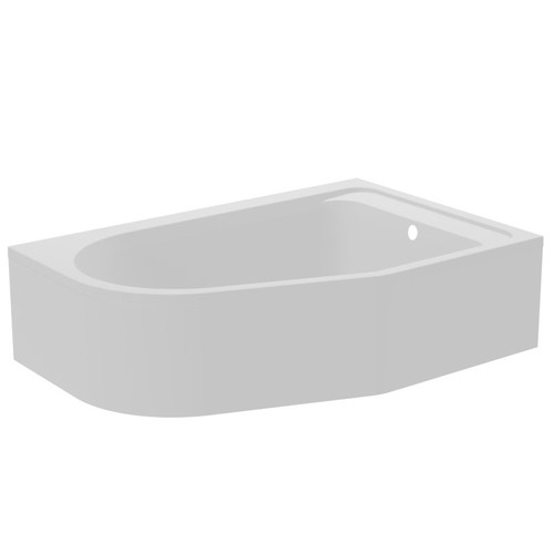 GoodHome Acrylic Bathtub Cavally 145x95 cm, right, asymmetric