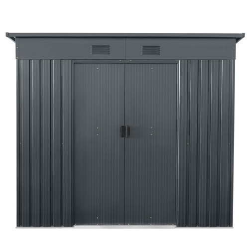 GoodHome Metal Garden Shed  6.64sqm