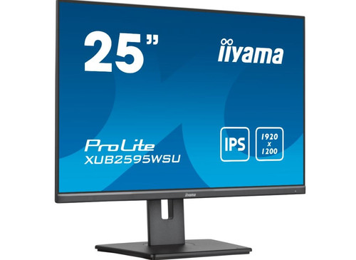 IIyama 25" Monitor XUB2595WSU-B5 IPS USB DP HDMI VGA 2x2W