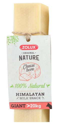 Zolux Original Nature Dog Snack Cheese Bone Himalayan Milk Snack Giant 151g