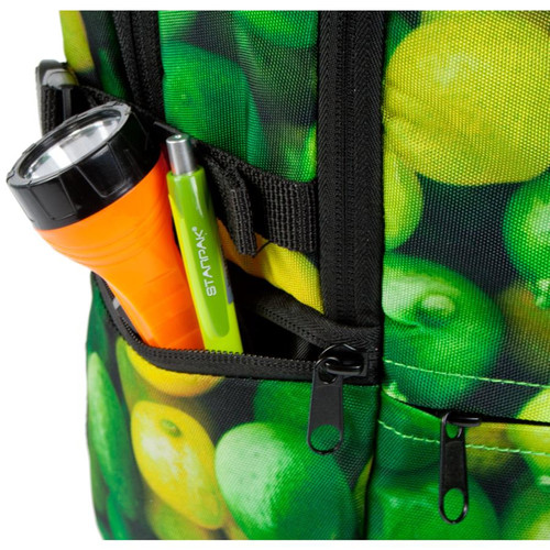 School Backpack Lime