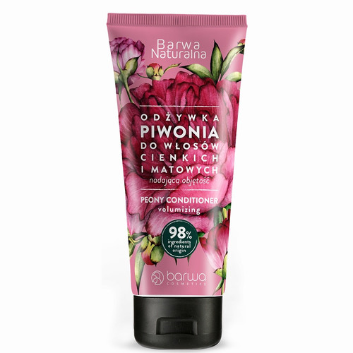 Barwa Volumizing Peony Hair Conditioner 98% Natural 200ml