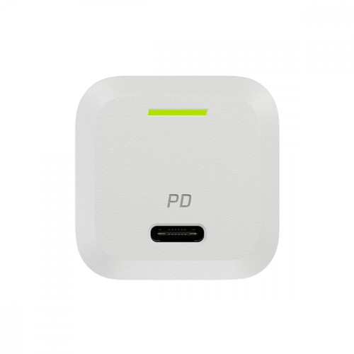 GreenCell Charger GC PowerGaN EU Plug 33W PD 3.0 QC 3.0 USB-C, white