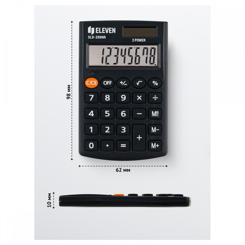 Eleven Pocket Calculator SLD200NR