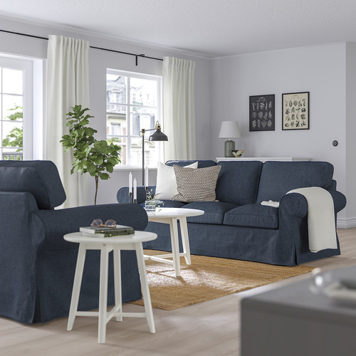 EKTORP 3-seat sofa, Kilanda dark blue