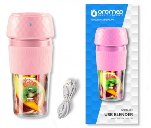 Portable Hand Blender ORO-JUICER, pink