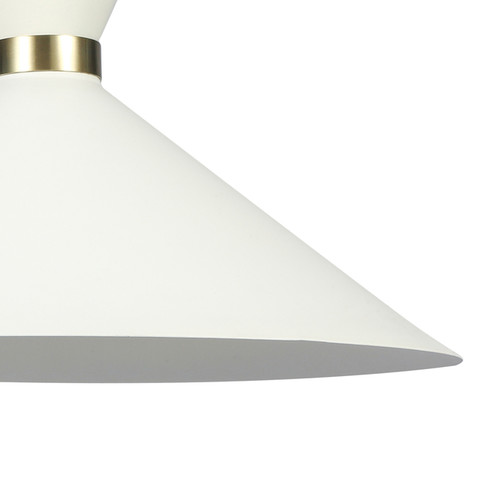 GoodHome Pendant Lamp Apennin 35W E27, white