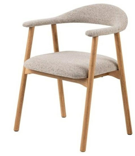 Dining Chair Addi, oak/beige