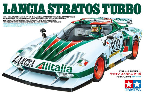 Tamiya Plastic Model Kit Lancia Stratos Turbo 1/24 14+