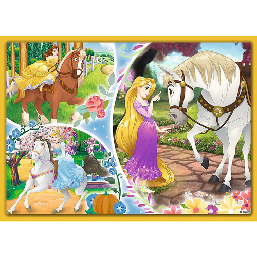 Trefl Children's Puzzle Happy Day of Clubs 4in1 4+