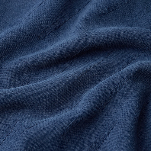 LAGEROLVON Room darkening curtains, 1 pair, blue, 145x300 cm