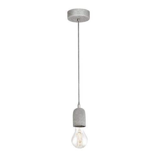 Pendant Lamp Silvares 1 x E27, grey