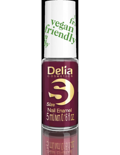 Delia Cosmetics Vegan Friendly Nail Enamel no. 216 Cherry Bomb  5ml