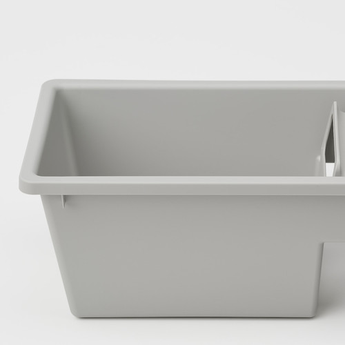 FÅNGGRÖDA Insert with compartments, light grey, 48x18x14 cm