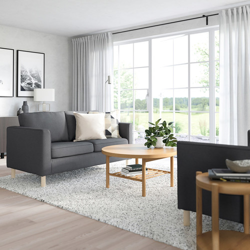 PÄRUP 2-seat sofa, Vissle grey