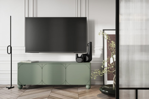 TV Cabinet Sonatia II 150 cm, with internal drawer, olive