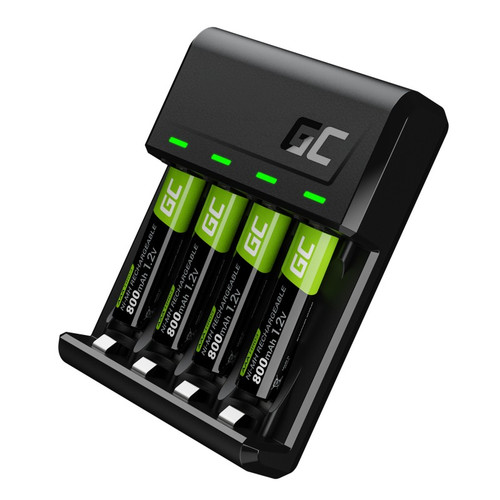 GreenCell GC VitalCharger Charger 4xAAA/HR03 800mAh