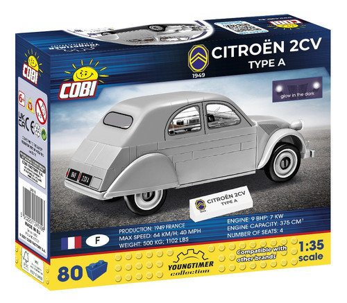 Cobi Blocks Citroen 2CV Typ A 1949 80pcs 6+