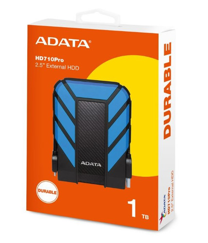 Adata DashDrive Durable HD710 1TB 2.5'' USB3.1 Blue