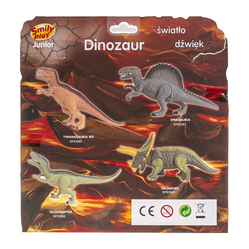 Smily Play Dinosaur with Light & Sound 3+