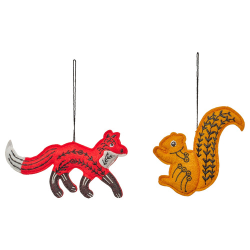 VINTERFINT Tree ornament set of 2, animals