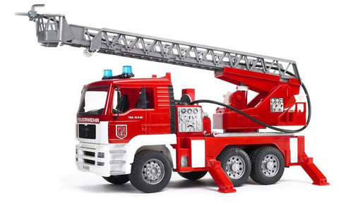 Bruder MAN TGA Fire Engine with ladder, water pump 1:16 4+