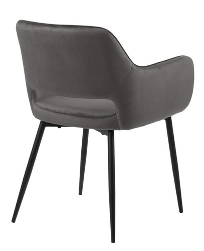 Upholstered Dining Chair Ranja, dark grey