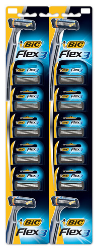 BIC Flex 3 Razors 10pcs