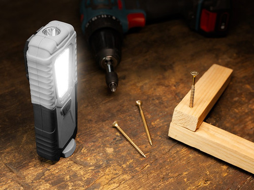 Tracer Workshop Flashlight Torch Base LED 3+1W