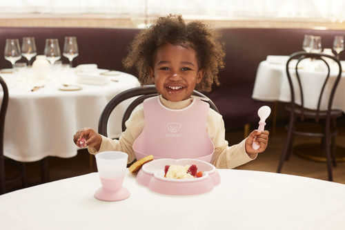 BABYBJORN Baby Dinner Set - Powder Pink