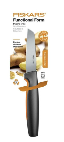 Fiskars Functional Form Peeling Knife Straight Blade 1057544