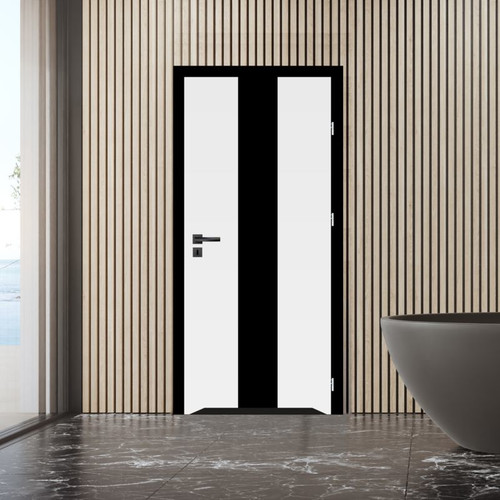 Internal Door, Undercut, Fortia Exmoor 70, right, premium white