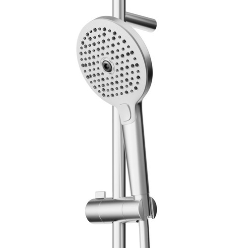 GoodHome Shower Set Kolima, 3-function, chrome