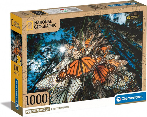 Clementoni Jigsaw Puzzle Compact National Geographic 1000pcs 10+