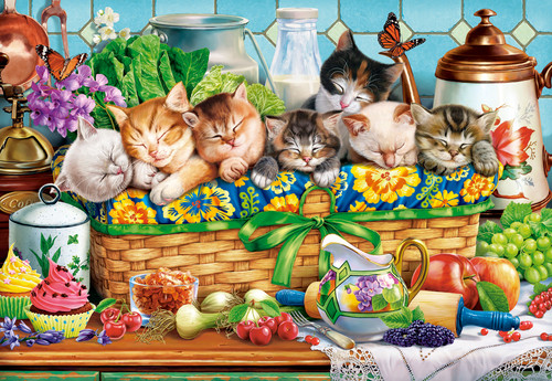 Castorland Jigsaw Puzzle Npping Kittens 1000pcs