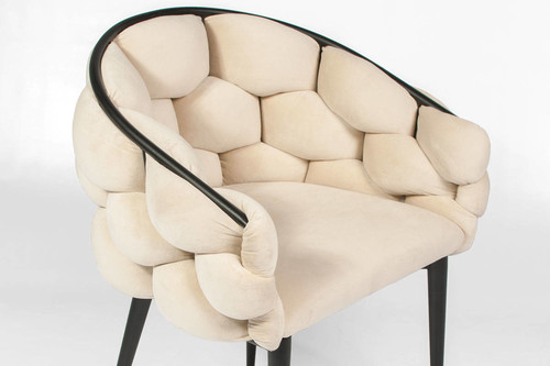 Glamour Chair BALLOON, beige