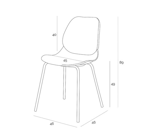 Chair Layer 4, white