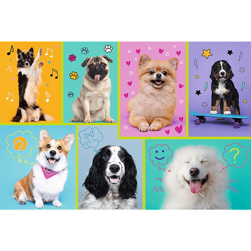 Trefl Children's Puzzle Dogs' World 100pcs 5+