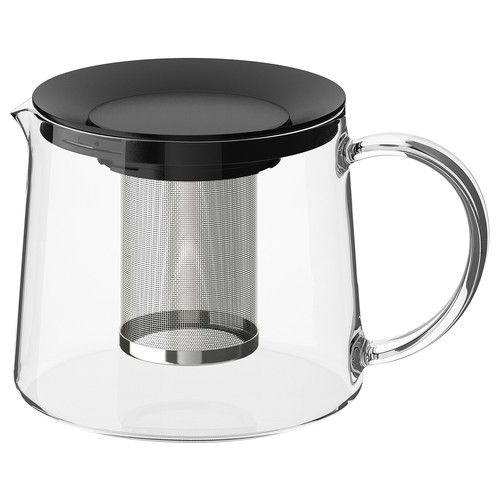 RIKLIG Teapot, glass, 1.5 l