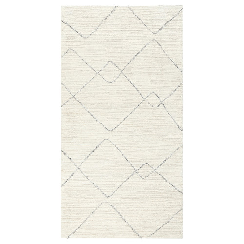 TVERSTED Rug, low pile, beige, 80x150 cm