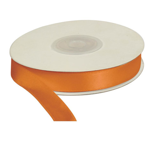 Satin Ribbon 25m 12mm, orange