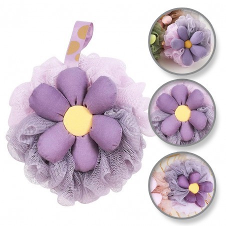 ECARLA Body Puff, purple