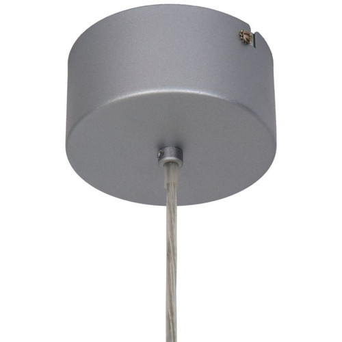 GoodHome Pendant Lamp Syenite E27 32cm, silver