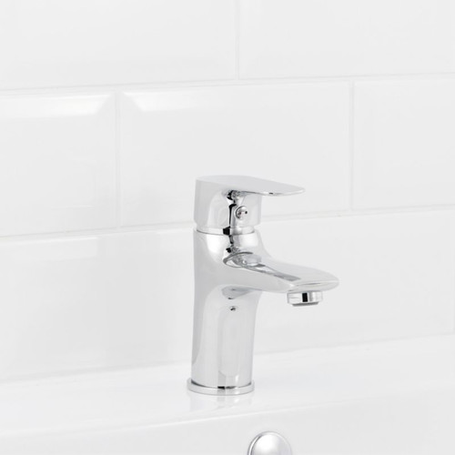 Ferro Bathroom Sink Tap Lara Eco, chrome